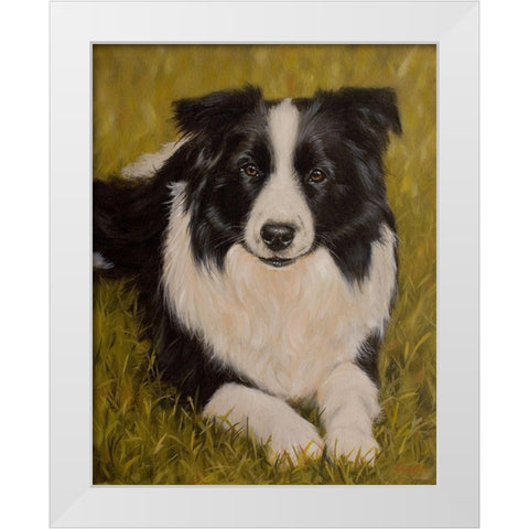 101 White Modern Wood Framed Art Print by Silver, John