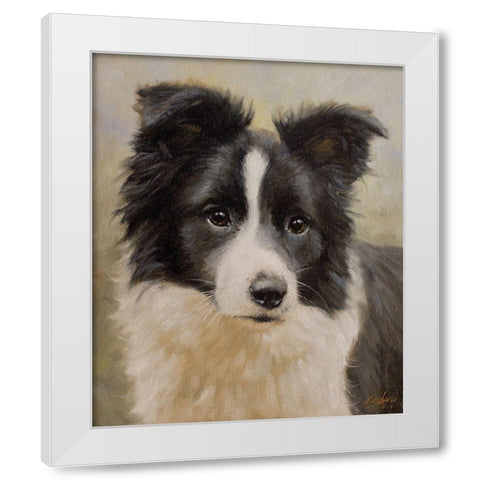 105 White Modern Wood Framed Art Print by Silver, John