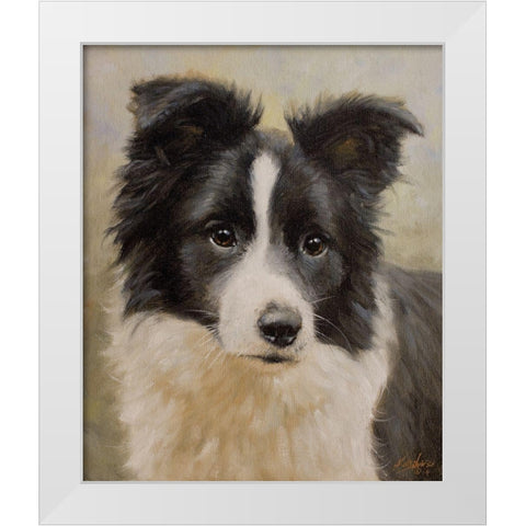 105 White Modern Wood Framed Art Print by Silver, John