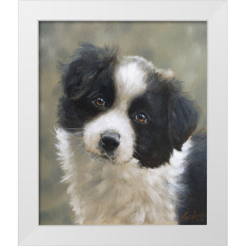 139 White Modern Wood Framed Art Print by Silver, John