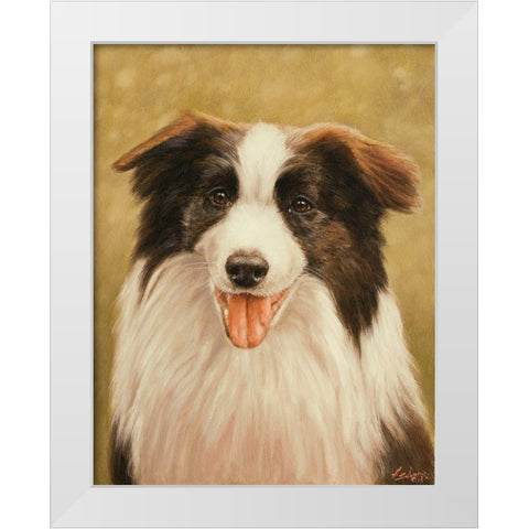 301 White Modern Wood Framed Art Print by Silver, John