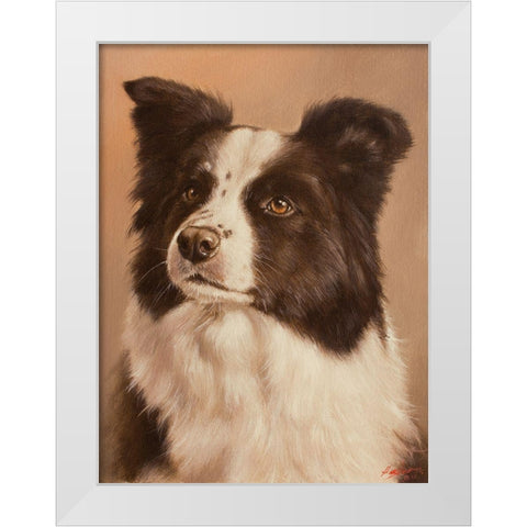 305 White Modern Wood Framed Art Print by Silver, John