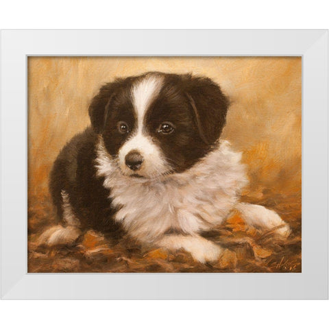 315 White Modern Wood Framed Art Print by Silver, John