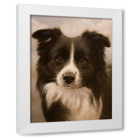 332 White Modern Wood Framed Art Print by Silver, John