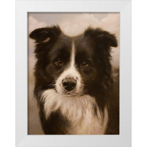 332 White Modern Wood Framed Art Print by Silver, John