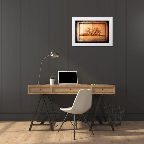 For the Love of Trees V White Modern Wood Framed Art Print by LightBoxJournal