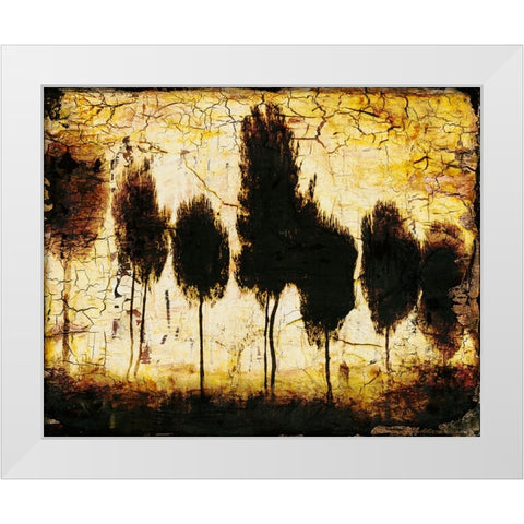 Power of One White Modern Wood Framed Art Print by LightBoxJournal