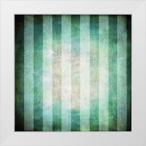 Good Times_Beach Stripes White Modern Wood Framed Art Print by LightBoxJournal