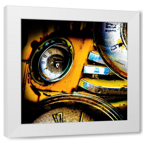 Garage 1 White Modern Wood Framed Art Print by LightBoxJournal