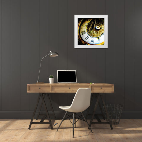 Garage 2 White Modern Wood Framed Art Print by LightBoxJournal