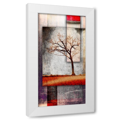 Cottonwood Tree Part 04 White Modern Wood Framed Art Print by LightBoxJournal