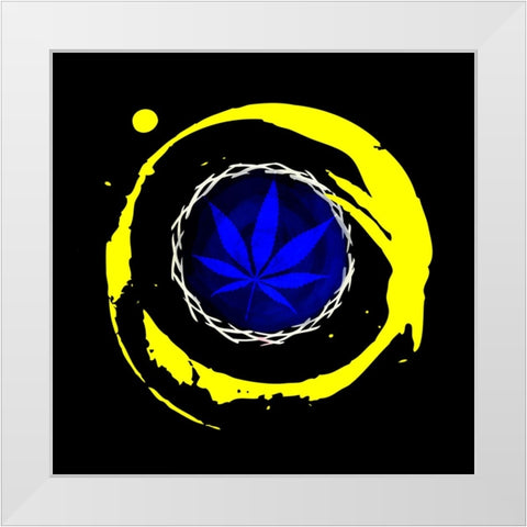 Pot 2 White Modern Wood Framed Art Print by LightBoxJournal