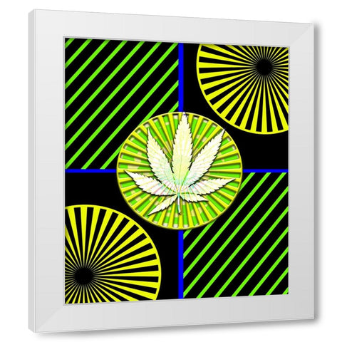 Pot 5 Black Light White Modern Wood Framed Art Print by LightBoxJournal