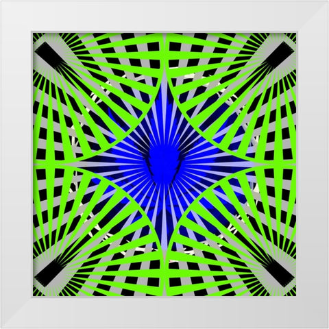 Pot 6 Black Light 4 White Modern Wood Framed Art Print by LightBoxJournal