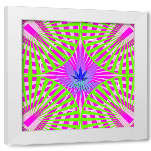 Pot 6 Black Light 5 White Modern Wood Framed Art Print by LightBoxJournal