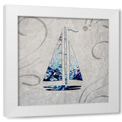 Decortive BK 8 3 White Modern Wood Framed Art Print by LightBoxJournal