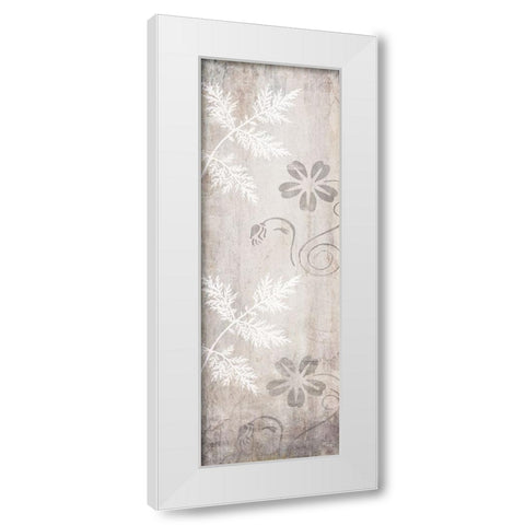 Decortive Pattern Wall White Modern Wood Framed Art Print by LightBoxJournal