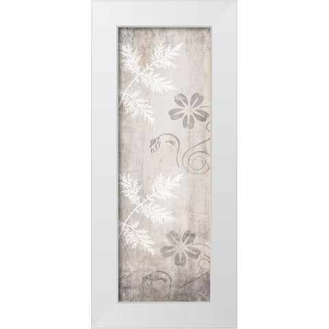 Decortive Pattern Wall White Modern Wood Framed Art Print by LightBoxJournal
