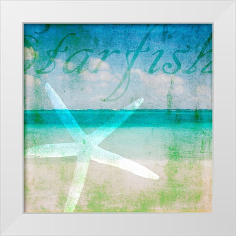 Sea 2 White Modern Wood Framed Art Print by LightBoxJournal