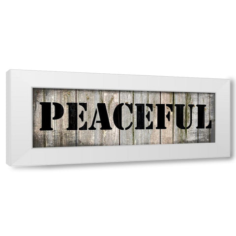 Country Sign 2 White Modern Wood Framed Art Print by LightBoxJournal