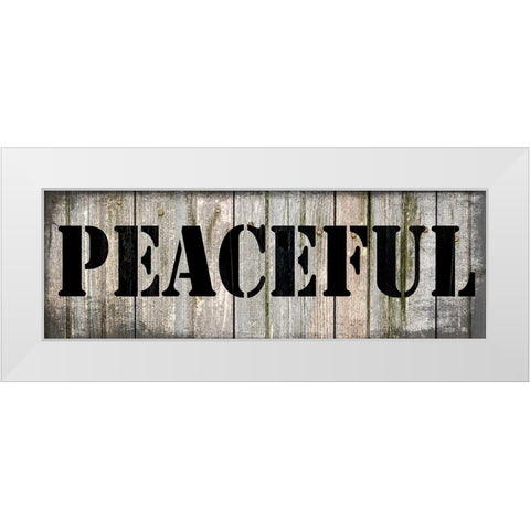 Country Sign 2 White Modern Wood Framed Art Print by LightBoxJournal