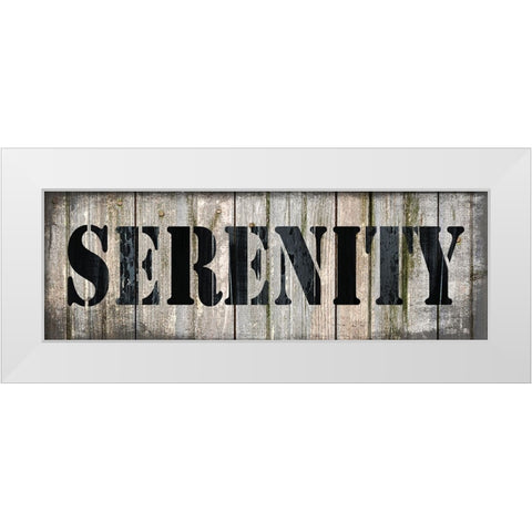 Country Sign 4 White Modern Wood Framed Art Print by LightBoxJournal