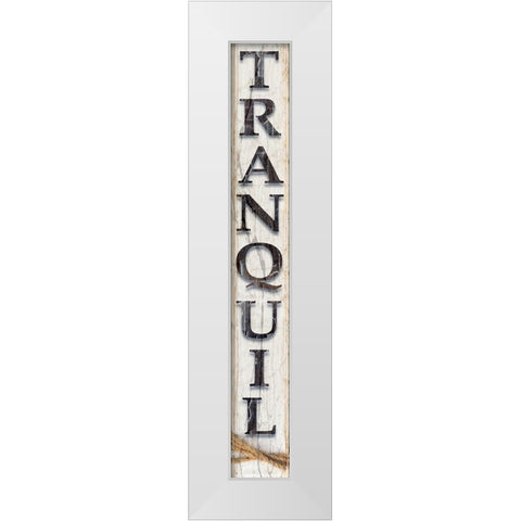 Country Wood Sign V1 1 White Modern Wood Framed Art Print by LightBoxJournal