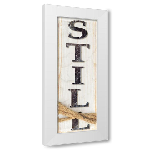 Country Wood Sign V1 3 White Modern Wood Framed Art Print by LightBoxJournal