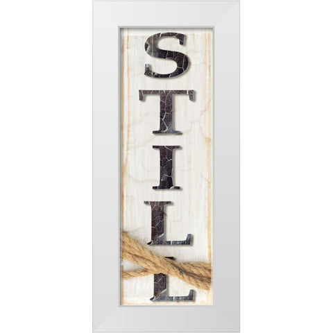 Country Wood Sign V1 3 White Modern Wood Framed Art Print by LightBoxJournal