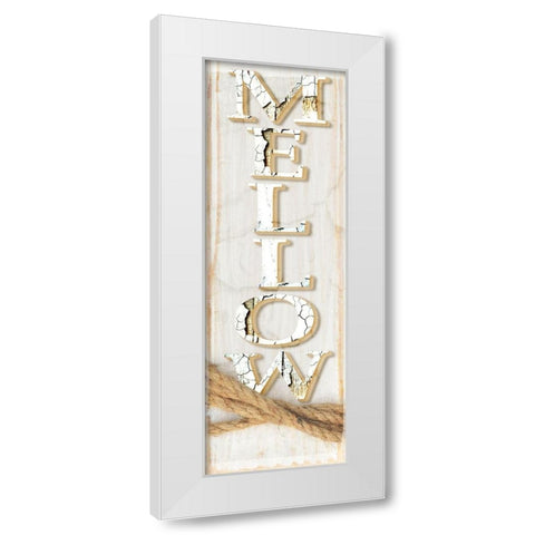 Country Wood Sign V2 2 White Modern Wood Framed Art Print by LightBoxJournal