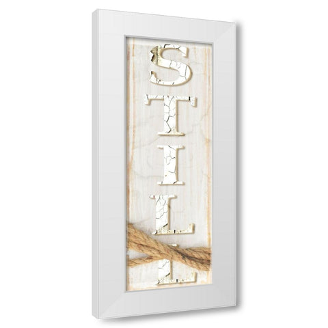 Country Wood Sign V2 3 White Modern Wood Framed Art Print by LightBoxJournal