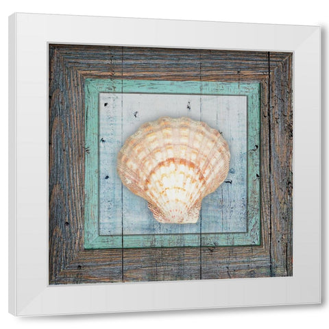 Framed Gypsy Sea V1 4 White Modern Wood Framed Art Print by LightBoxJournal