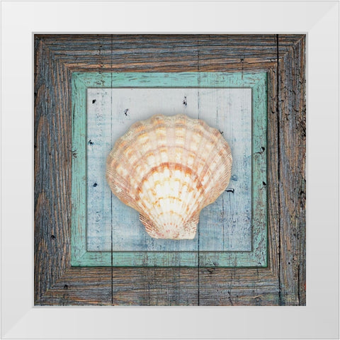 Framed Gypsy Sea V1 4 White Modern Wood Framed Art Print by LightBoxJournal