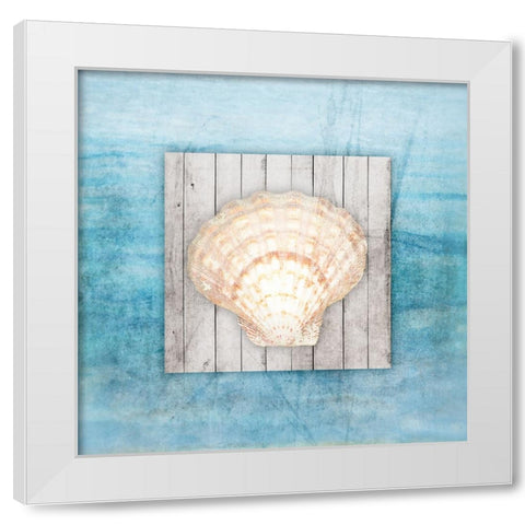 Framed Gypsy Sea V2 4 White Modern Wood Framed Art Print by LightBoxJournal