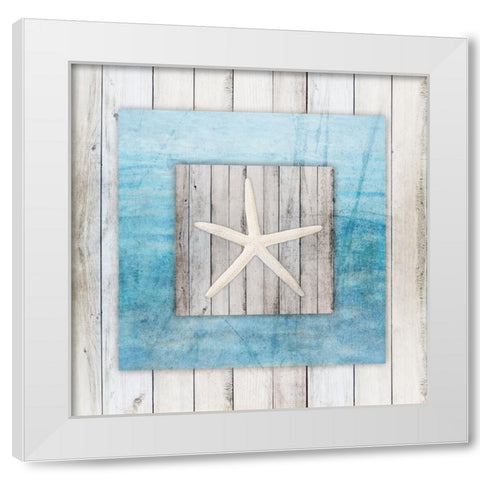 Framed Gypsy Sea V3 1 White Modern Wood Framed Art Print by LightBoxJournal