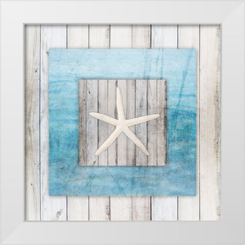 Framed Gypsy Sea V3 1 White Modern Wood Framed Art Print by LightBoxJournal