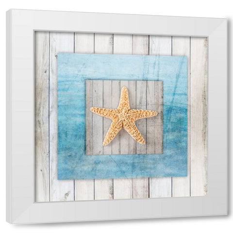 Framed Gypsy Sea V3 2 White Modern Wood Framed Art Print by LightBoxJournal