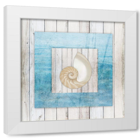 Framed Gypsy Sea V3 3 White Modern Wood Framed Art Print by LightBoxJournal