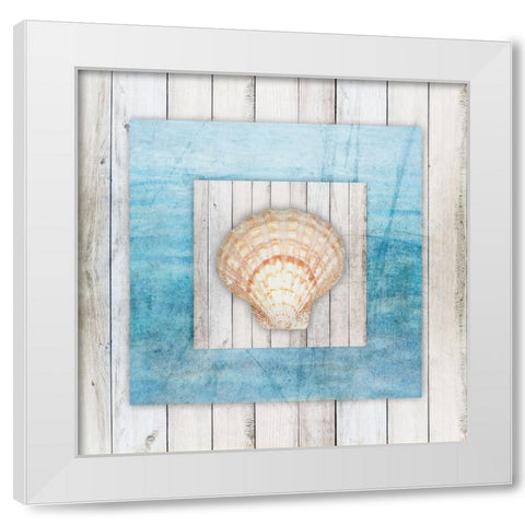 Framed Gypsy Sea V3 4 White Modern Wood Framed Art Print by LightBoxJournal