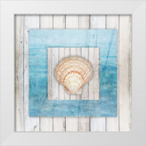 Framed Gypsy Sea V3 4 White Modern Wood Framed Art Print by LightBoxJournal