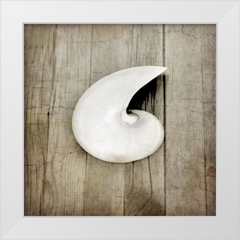 Gypsy Sea 3 White Modern Wood Framed Art Print by LightBoxJournal