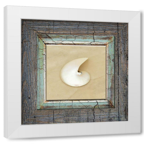 Gypsy Sea Framed 2 White Modern Wood Framed Art Print by LightBoxJournal