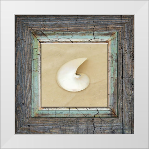 Gypsy Sea Framed 2 White Modern Wood Framed Art Print by LightBoxJournal