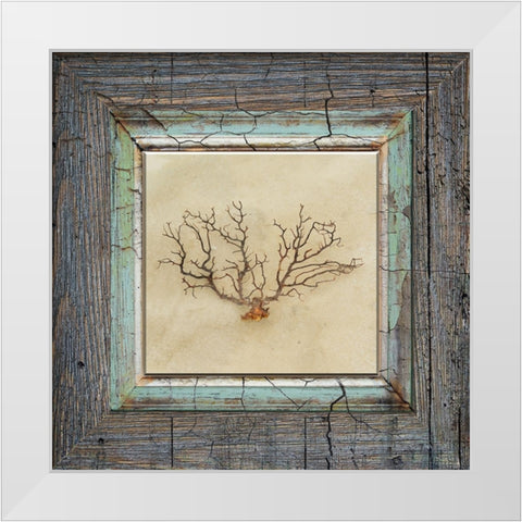 Gypsy Sea Framed 3 White Modern Wood Framed Art Print by LightBoxJournal