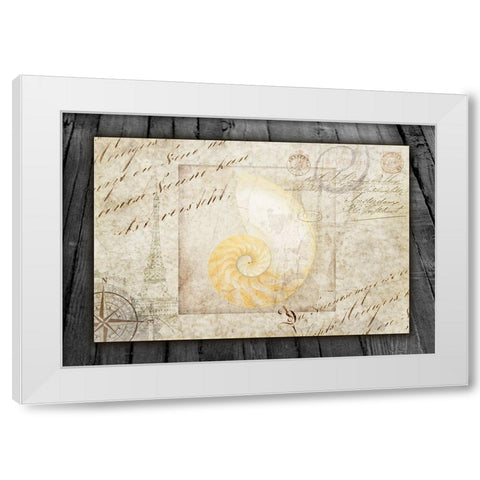 Gypsy Sea Returning Home 2 White Modern Wood Framed Art Print by LightBoxJournal