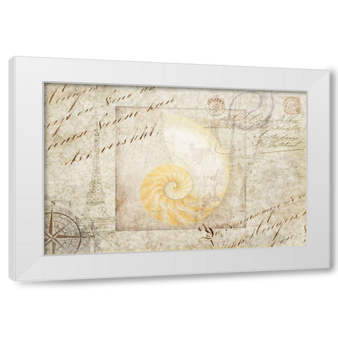 Gypsy Sea Returning Home V2 White Modern Wood Framed Art Print by LightBoxJournal
