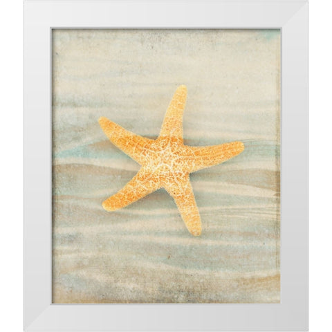 Gypsy Star 1 White Modern Wood Framed Art Print by LightBoxJournal