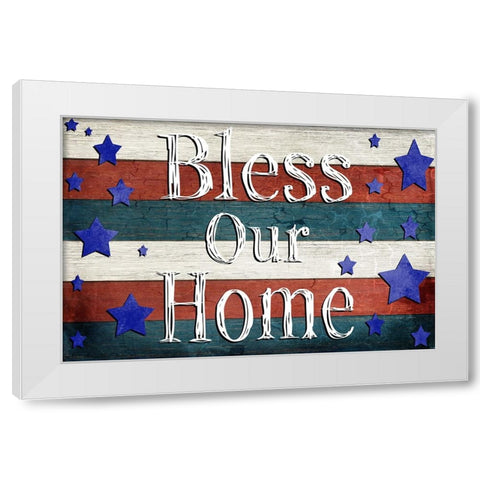 American Freedom Collection 3 White Modern Wood Framed Art Print by LightBoxJournal