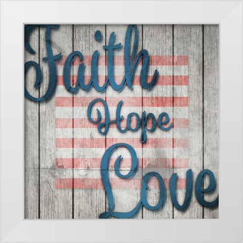 American Workshop Series 3 V4 White Modern Wood Framed Art Print by LightBoxJournal