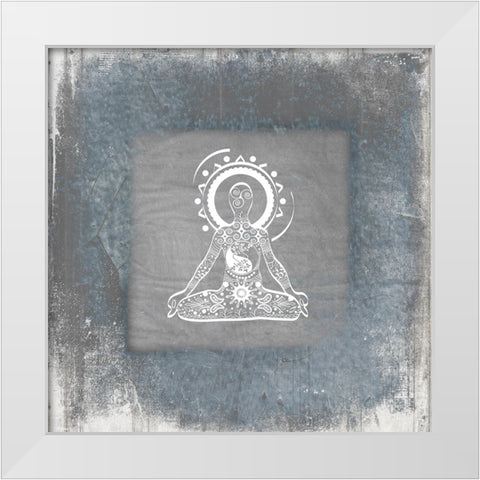 GypsyYoga V1 1 White Modern Wood Framed Art Print by LightBoxJournal